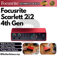 Focusrite Scarlett 2i2 (4th Generation) USB Audio Interface