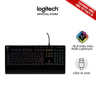Logitech G213 Prodigy wired gaming keyboard - RGB, Full size, durable spill-proof