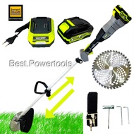 (SERIES 9) XCORT เครื่องตัดหญ้าไร้สาย แบต 21V 4.0 Ah มอเตอร์ขนาดใหญ่ งานหนัก รุ่นอัพเกรด พร้อมสายสะพ