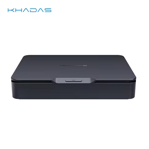 Khadas Mind Pro, AI Mini PC 180 TOPS, Intel Ultra X7 358H, Arc B390, 64GB+2TB, 7.98Wh Battery, Wi-Fi