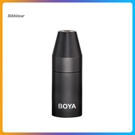  BOYA 3-Pin XLR Male to 35mm Jack TRS Female Audio Microphone Adapter Converter