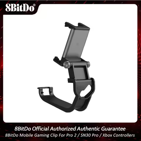 8BitDo Mobile Phone Holder Gaming Clip Stand for Xbox&Xbox Elite,Pro 2, SN30 Pro,Ultimate 2 Wireless