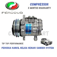 ✅3 Month Warranty✅ PERODUA KANCIL / KELISA / KENARI SANDEN SYSTEM Car Air Cond Compressor (China New Item)