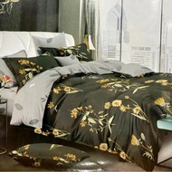 🔥SET CADAR ROPOL 9D..... 7 IN 1..100%COTTON FITTED BEDSHEET READY 