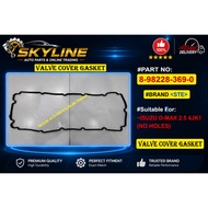 VG-IS024-SNB 8-98228-369-0 VALVE COVER GASKET ISUZU D-MAX 2.5 4JK1 (NO HOLES)