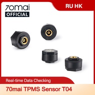 70mai Sistem Monitor Tekanan Tayar Luar Tpms Sensor Tayar Auto Amaran Tekanan & 70mai Hardwire Kit U