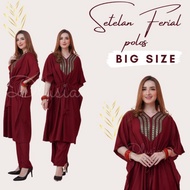 DASTER ARAB DLUSIA SETELAN FERIAL POLOS BY DLUSIA ORI