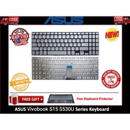 Asus Vivobook S15 S530U S530UN S530F S530FA 0KNB0 5111FR00 5610FR00 Series Laptop Keyboard With backlight
