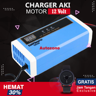 Taffware Charger Aki Mobil Dan Motor Lead Acid 12 Volt 10 Amper Cas Casan Aki Kering Dan Basah Otoma