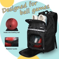 Bowling Backpack Malaysia |   Single Ball Bag with Shoe Pocket |   Waterproof & Large Capacity |   M