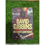 ️[English Book 2nd Hand Excellent Condition] DESTROY CARTHAGE – David Gibbins How far would you go f