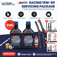Car Servicing - AMSOIL Dominator Racing Oil 15W50 Engine Oil Service Package | Fully Synthetic