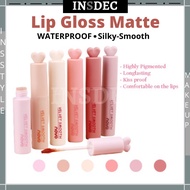 INS Novo Lip Gloss Matte Lip Mud Velvet Lip Clay Lip Cream Last long Lip Makeup