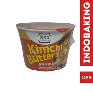 Jongga Kimchi Butter Stir Fried Cup Noodle Korean Instant Noodles 138g