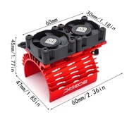 for  27000RPM Powerful Dual Cooling Fan 40-42mm Heatsink Holder  1:7 1:8 RC Car 4068 4074 4082 4268 