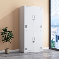 Locker Iron Cabinet Four-Door Dormitory Door Storage Cabinet School Employee Bathroom Gym Changing L