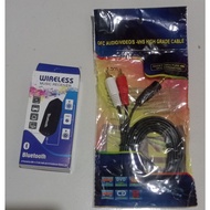 Bluetooth receiver and rca cable