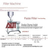 PASTE FILLER MACHIN/MESIN FILLER/MESIN PENGISI PASTA GCG-BL/2