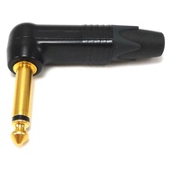 Jack 63mm mono cong L - Jack 6 ly mạ vàng - Neutrik - Model NP2RX-B - Jack nhạc cụ - Made in Liechte