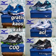 Sepatu Voli Pria Mizuno Wave Voltage Import Sepatu Volly Pria Mizuno Wave Super Premium Sepatu Voly Ball Olahraga Pria Sport / Sepatu Poli Pria Dewasa Voley Volley Bal