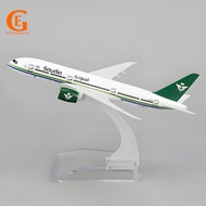 Saudi Arabia Airlines Boeing 787 Aircraft Model 1:400 Diecast Metal B787 Airplanes Toy