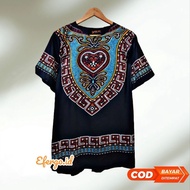 Bangkok motif dashiki clothes for men and women - ethnic clothes - uje clothes - Balinese clothes - 