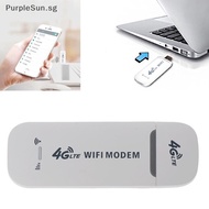 PurpleSun 4G LTE Wireless USB Dongle Mobile Broadband 150Mbps Modem Stick Sim Card Router SG