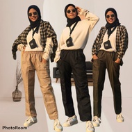 (COD) All INDONESIA // HITANA PANTS // TWILL PANTS