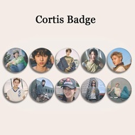 Hot KPOP Boys Band Cortis Button Badges Bag Badge Tinplate Pins Collection Gift