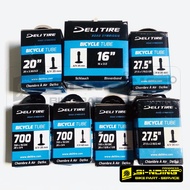 Delitire Swallow Bicycle Inner Tube 16 18 20 22 26 27.5 700 700c X 1 3/8 1.00 1.50 1.75 1.95 2.10 2.