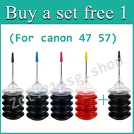 Refill Ink Compatible Canon 47XL 57XL Ink Cartridge PG-47 CL-57 for E400 E410 E460 E470 E477 E480 E3170 E3370 E4270