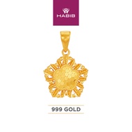 HABIB 999/24K Yellow Gold Pendant 9GP01791225