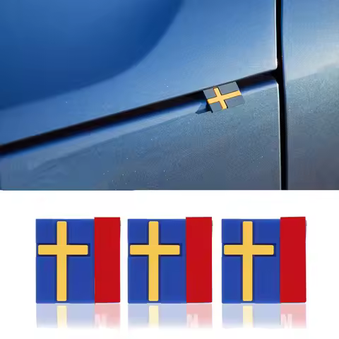 5/10Pcs Car Sticker Sweden Flag Decoration Emblem Car Door Trunk front grille For VOLVO EX90 XC40 XC