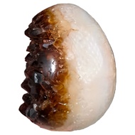 全拋光黃水晶蛋 恐龍蛋晶洞 155g 92號