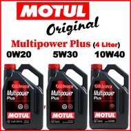 MOTUL Multipower Plus 0W20 5W30 10W40 (4L) Engine Oil