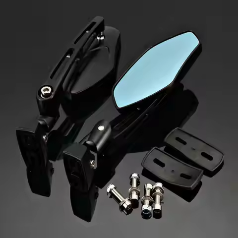 2Pcs Motorcycle Racing Rearview Mirrors for Yamaha FZ1 FZR YZF 600 R R1 R6 R6S 1000 Motor Modifying 