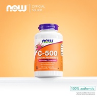 วิตามินซี | Vitamin C-500 / Calcium Ascorbate w/ Bioflavonoids [Capsules] by NOW FOODS