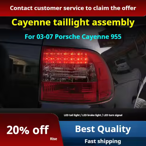 Porsche Cayenne 955 Light FT Car Light For Porsche Cayenne 955 Taillight 2003-2007 Upgrade LED Tail 