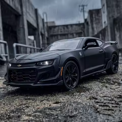 1:24 Chevrolet Camaro ZL1 Pony Car Alloy Metal Diecast Model Car Home Trendy & Desktop Display Ornam
