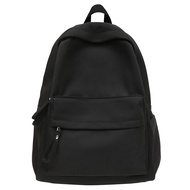 Backpack for Woman Korean New Solid Color Fashion Bagpack Waterproof College Student School Bags Sim