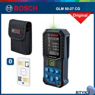 Bosch GLM 50-27 CG เลเซอร์วัดระยะทางสีเขียว50เมตรเลเซอร์แบบมืออาชีพวัดได้ยาว50เมตรเครื่องมือวัด50-27