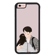 Iphone 6 7 8 Plus X Xr XS Max Couple Illustration FF52086