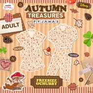 AUTUMN TREASURES PYJAMAS | ชุดนอนลายชิป & เดลส์