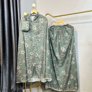 Mukena Armani Motif Series | Mukena Armani Silk 2in1 Resleting Dagu | Mukena Armani Polos Jumbo