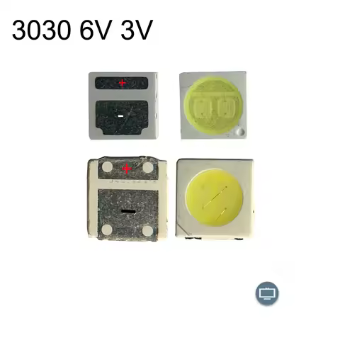 50PCS 100PCS Biggest LED Chip LED Backlight 3030 6 V 2W 1W 3V 1.5W Cool White Cold White For LCD TV 