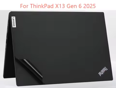 For Lenovo ThinkPad X13 Gen 6 2025 / X13 Gen 5 2024 / X13 Gen 4 2023 Full Body Laptop Vinyl Decal Co