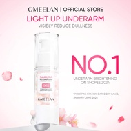 GMEELAN Sakura Gluta Brightening Underarm Cream Armpit Whitening Lotion Body Care Skincare 30G
