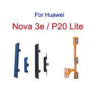 For Huawei Nova 3e / P20 Lite Power Volume Button Flex