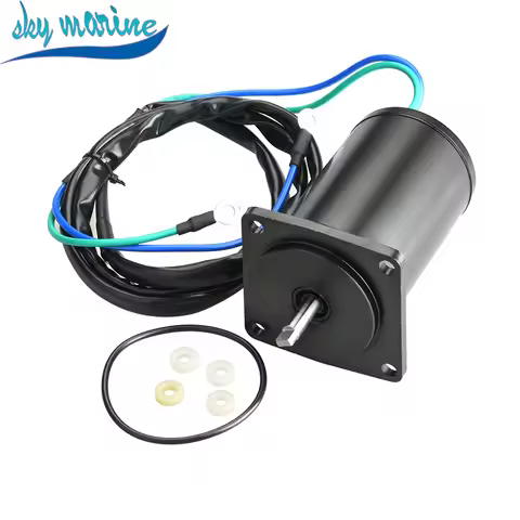 67F-43880 Tilt Trim motor For YAMAHA Outboard Motor 75 80 90 100 HP 2-Wire 12V 4Bolt Sierra 10862 ;6