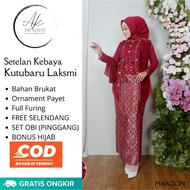 Laksmi Tiedye Suit Free Hijab | Graduation Kebaya | Application Kebaya Suit | Modern Women's Kebaya | Invitation Dress 2024